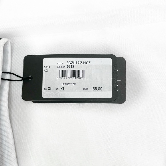 ARMANI EXCHANGE JERSEY TANK - Picture 4 of 4